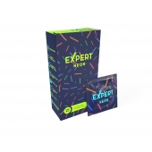 Светящиеся в темноте презервативы Expert Neon - 15 шт. - Expert - купить с доставкой в Сургуте
