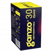 Ароматизированные презервативы Ganzo Juice - 30 шт. - Ganzo - купить с доставкой в Сургуте