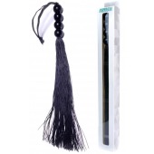 Черная силиконовая плеть - 37 см. - Boys of Toys - купить с доставкой в Сургуте