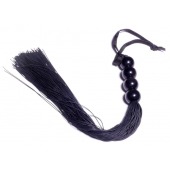 Черная силиконовая плеть - 37 см. - Boys of Toys - купить с доставкой в Сургуте