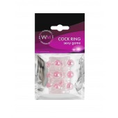 Прозрачная сквозная насадка на пенис с цветными шариками - Erowoman-Eroman - в Сургуте купить с доставкой