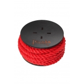 Красная веревка для шибари на катушке - 5 м. - Pecado - купить с доставкой в Сургуте