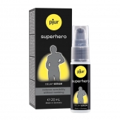 Пролонгатор-сыворотка pjur Superhero Delay Serum - 20 мл. - Pjur - купить с доставкой в Сургуте