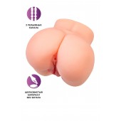 Реалистичный мастурбатор в форме попки с двумя любовными входами - No Name - в Сургуте купить с доставкой