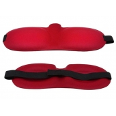 Красная глухая маска на резинке - Sitabella - купить с доставкой в Сургуте