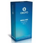 Презервативы OKOTO Mega Mix - 18 шт. - Sitabella - купить с доставкой в Сургуте