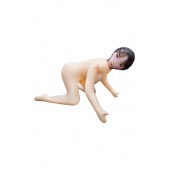 Телесная надувная секс-кукла в позиции догги-стайл - NMC - в Сургуте купить с доставкой