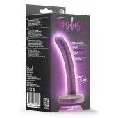 Фиолетовая насадка с гладкой поверхностью Surrender 4.75 Inch Beginner Pegging Dildo - 12 см. - Blush Novelties - купить с доставкой в Сургуте