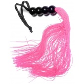 Розовая силиконовая плеть - 35,5 см. - Boys of Toys - купить с доставкой в Сургуте