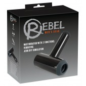 Черный мастурбатор с удобной ручкой Masturbator with 2 Functions - Orion - в Сургуте купить с доставкой