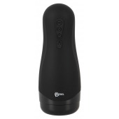 Черный вибромастурбатор с подогревом Masturbator with 3 Functions - Orion - в Сургуте купить с доставкой