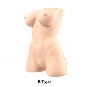 Телесный мастурбатор-торс Jessica B - Naked Factory - в Сургуте купить с доставкой