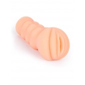 Телесный мастурбатор-вагина с эрекционными кольцами в комплекте - Sexy Girl - в Сургуте купить с доставкой