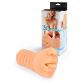 Телесный мастурбатор в виде сексуального ротика - Sexy Girl - в Сургуте купить с доставкой