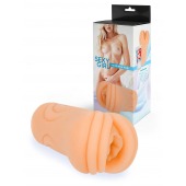 Телесный мастурбатор-вагина с рельефом на поверхности - Sexy Girl - в Сургуте купить с доставкой