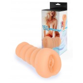 Телесный мастурбатор в виде вагины с узким входом - Sexy Girl - в Сургуте купить с доставкой