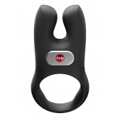 Черное эрекционное виброкольцо Nos - Fun Factory - в Сургуте купить с доставкой