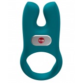 Зеленое эрекционное виброкольцо Nos - Fun Factory - в Сургуте купить с доставкой