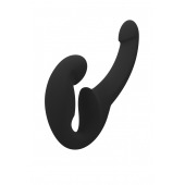 Черный безремневой страпон Share Lite - Fun Factory - купить с доставкой в Сургуте