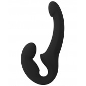 Черный безремневой страпон Share Lite - Fun Factory - купить с доставкой в Сургуте