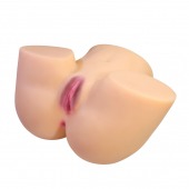 Телесный мастурбатор Liora с 2 любовными тоннелями - Baile - в Сургуте купить с доставкой