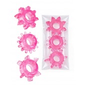 Комплект из трех розовых эрекционных колец - Erowoman-Eroman - в Сургуте купить с доставкой