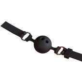 Малый силиконовый кляп-шар на ремешках - Orion - купить с доставкой в Сургуте