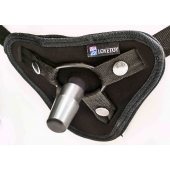 Вибрострапон с двумя насадками UniStrap - 18 и 18 см. - LOVETOY (А-Полимер) - купить с доставкой в Сургуте