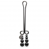 Зажим для клитора с бусинами Just Sensation Beaded Clitoral Clamp - Fifty Shades of Grey - купить с доставкой в Сургуте