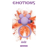 Сиреневое эрекционное виброколечко Emotions Minnie - Lola Games - в Сургуте купить с доставкой