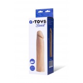 Реалистичная насадка с ярко выраженной головкой - 16,5 см. - A-toys - в Сургуте купить с доставкой