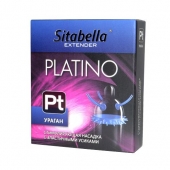 Стимулирующая насадка с усиками и шипиками Platino  Ураган - Sitabella - купить с доставкой в Сургуте