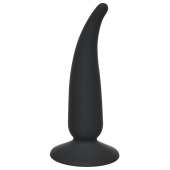 Чёрная анальная пробка P-spot Teazer Black - 12,2 см. - Lola Games - в Сургуте купить с доставкой
