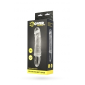 Прозрачная насадка с петлёй для фиксации - 14 см. - ToyFa - в Сургуте купить с доставкой