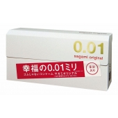Супер тонкие презервативы Sagami Original 0.01 - 5 шт. - Sagami - купить с доставкой в Сургуте