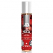 Смазка с ароматом клубники JO Flavored Strawberry Kiss - 30 мл. - System JO - купить с доставкой в Сургуте