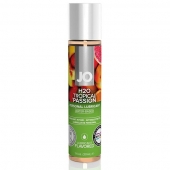 Смазка с ароматом тропических фруктов JO Flavored Tropical Passion - 30 мл. - System JO - купить с доставкой в Сургуте