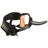 Женский страпон с вагинальной пробкой Woman Strap - 12 см. - LOVETOY (А-Полимер) - купить с доставкой в Сургуте