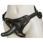 Женский страпон с вагинальной пробкой Woman Strap - 12 см. - LOVETOY (А-Полимер) - купить с доставкой в Сургуте