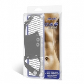 Кольцо на член и мошонку Cock Ring With 2  Ball Stretcher And Optional Weight Ring - BlueLine - в Сургуте купить с доставкой