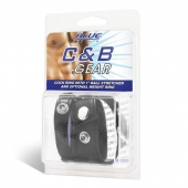 Утяжка для мошонки и пениса Cock Ring With 1  Ball Stretcher And Optional Weight Ring - BlueLine - купить с доставкой в Сургуте