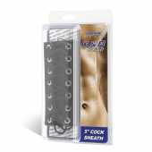 Сбруя на член на шнуровке 5  Cock Sheath - BlueLine - купить с доставкой в Сургуте