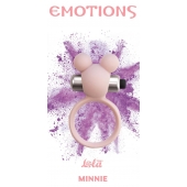 Розовое эрекционное виброколечко Emotions Minnie Light pink - Lola Games - в Сургуте купить с доставкой