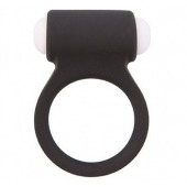 Чёрное эрекционное виброкольцо LIT-UP SILICONE STIMU RING 3 BLACK - Dream Toys - в Сургуте купить с доставкой