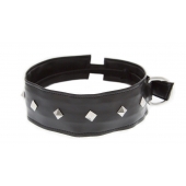 Полиуретановый ошейник с пуклями Collar with Studs - Blush Novelties - купить с доставкой в Сургуте