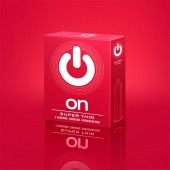 Супертонкие презервативы ON) Super Thin - 3 шт. - ON) - купить с доставкой в Сургуте