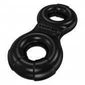 Чёрное эрекционное виброкольцо Eight - Bathmate - в Сургуте купить с доставкой