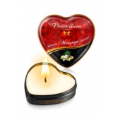 Массажная свеча с ароматом экзотических фруктов Bougie Massage Candle - 35 мл. - Plaisir Secret - купить с доставкой в Сургуте
