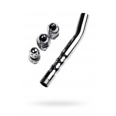 Металлический анальный душ с тремя насадками - ToyFa - купить с доставкой в Сургуте