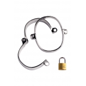 Металлический наручники с замком - ToyFa - купить с доставкой в Сургуте